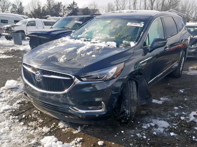 5GAERBKW1KJ145152 - 2019 BUICK ENCLAVE ES GRAY photo 2