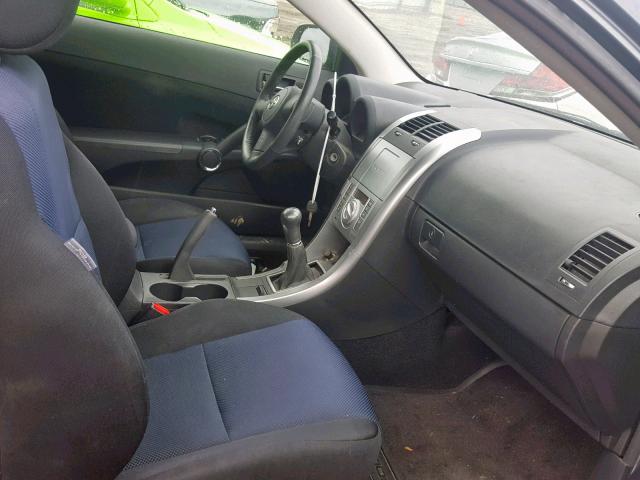 JTKDE167150048281 - 2005 TOYOTA SCION TC ნაცრისფერი ფოტო 5