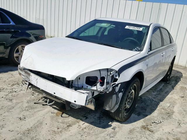 2G1WD5E35G1121127 - 2016 CHEVROLET IMPALA LIM WHITE photo 2