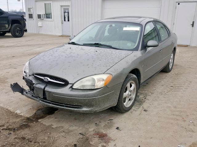 1FAFP55S74G130583 - 2004 FORD TAURUS SES GRAY photo 2