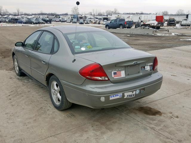 1FAFP55S74G130583 - 2004 FORD TAURUS SES GRAY photo 3