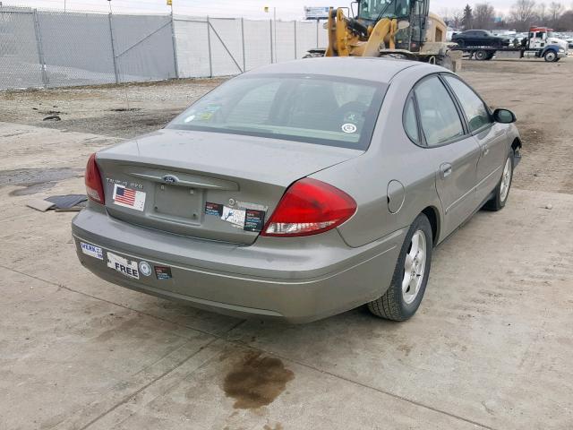 1FAFP55S74G130583 - 2004 FORD TAURUS SES GRAY photo 4