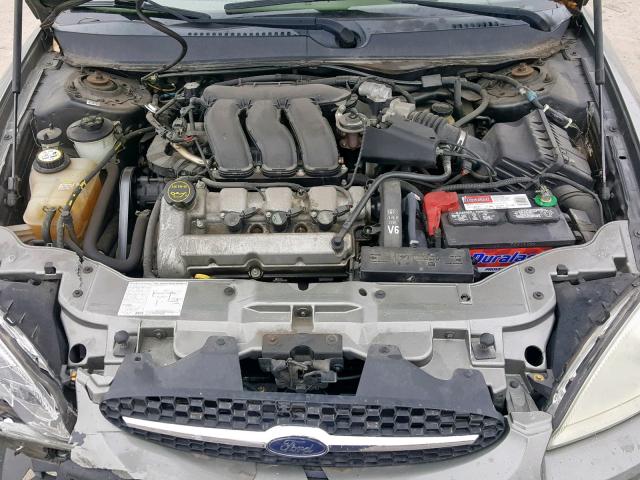 1FAFP55S74G130583 - 2004 FORD TAURUS SES GRAY photo 7