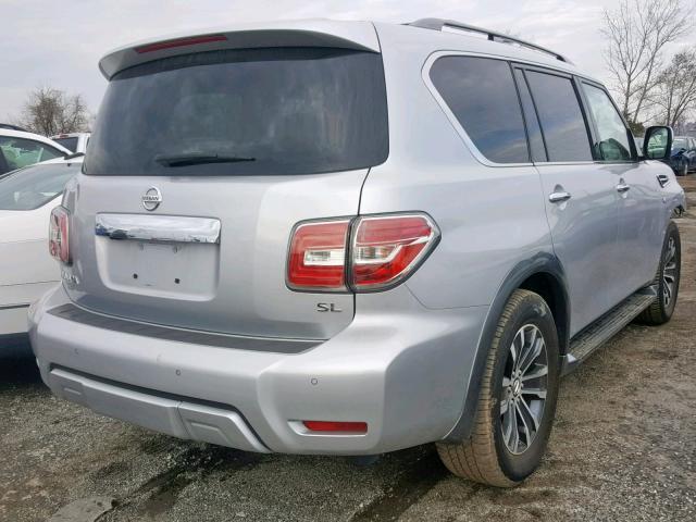 JN8AY2NCXJ9552778 - 2018 NISSAN ARMADA SV SILVER photo 4