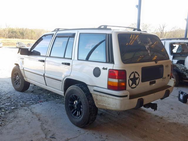 1J4GZ78Y3RC269574 - 1994 JEEP GRAND CHER WHITE photo 3