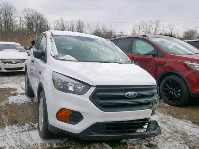 1FMCU0F75JUA44443 - 2018 FORD ESCAPE S WHITE photo 1