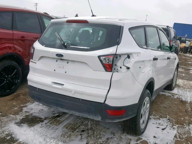 1FMCU0F75JUA44443 - 2018 FORD ESCAPE S WHITE photo 4