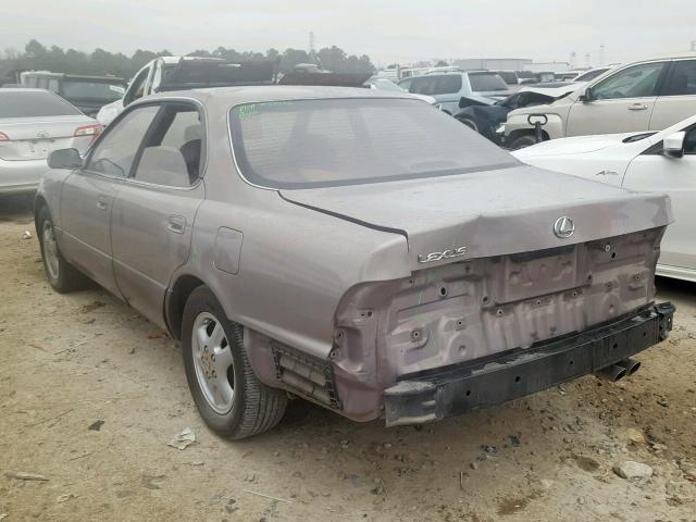 JT8VK13T7P0158713 - 1993 LEXUS ES 300 GRAY photo 3