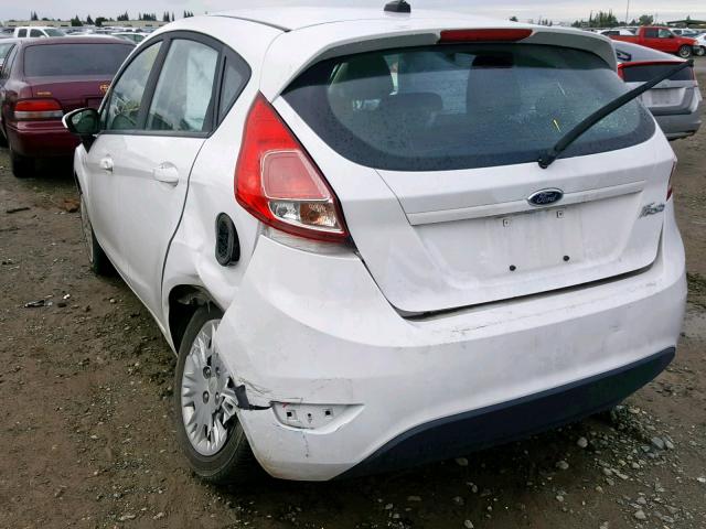 3FADP4TJXGM136531 - 2016 FORD FIESTA S WHITE photo 3