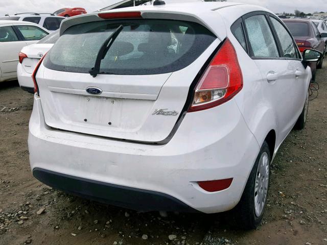 3FADP4TJXGM136531 - 2016 FORD FIESTA S WHITE photo 4