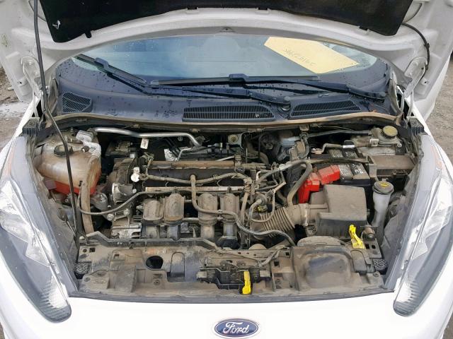 3FADP4TJXGM136531 - 2016 FORD FIESTA S WHITE photo 7