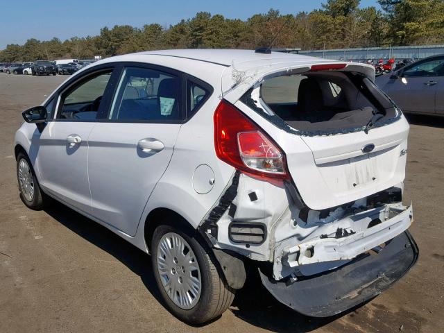 3FADP4TJXGM170615 - 2016 FORD FIESTA S WHITE photo 3