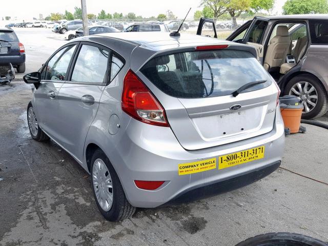 3FADP4TJ3GM120610 - 2016 FORD FIESTA S SILVER photo 3