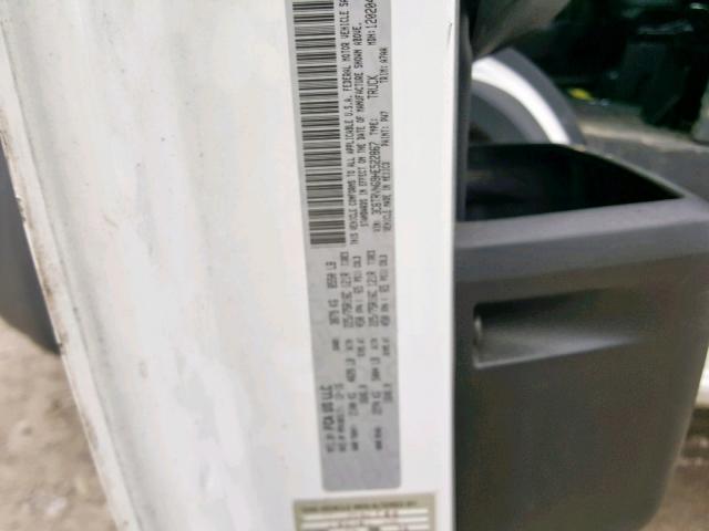 3C6TRVNG9HE522867 - 2017 RAM PROMASTER 白色 照片 10