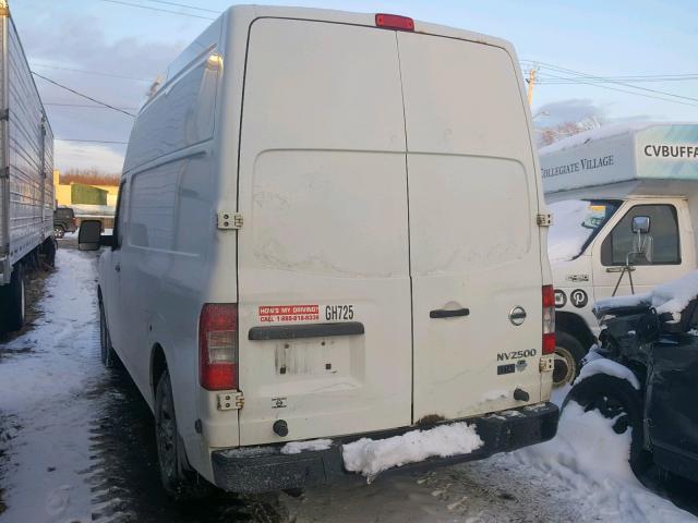 1N6BF0LX3DN108649 - 2013 NISSAN NV 2500 WHITE photo 3