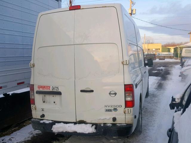 1N6BF0LX3DN108649 - 2013 NISSAN NV 2500 WHITE photo 4