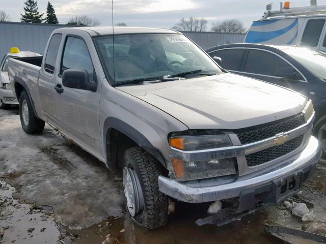 1GCDT196858110051 - 2005 CHEVROLET COLORADO TAN photo 1