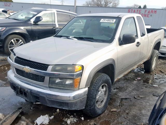 1GCDT196858110051 - 2005 CHEVROLET COLORADO TAN photo 2