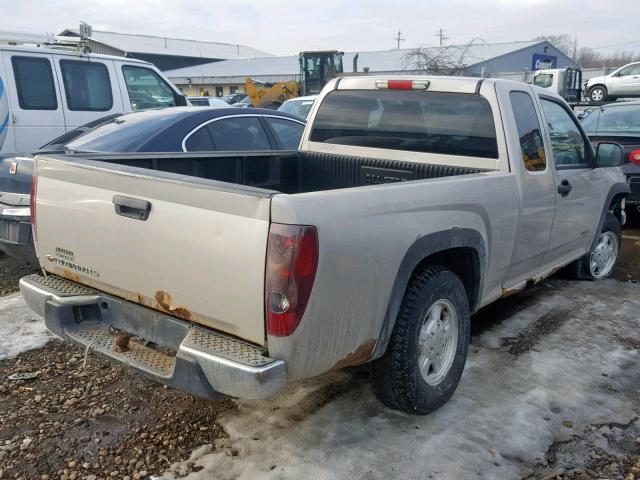 1GCDT196858110051 - 2005 CHEVROLET COLORADO TAN photo 4