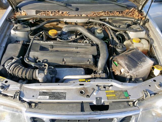 YS3DF55K6Y2001217 - 2000 SAAB 9-3 SE SILVER photo 7