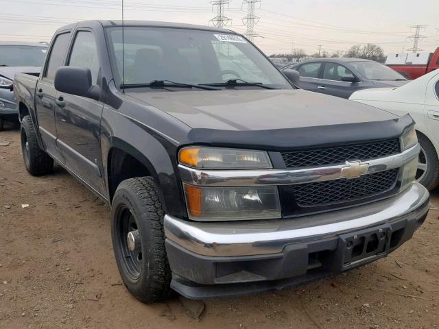 1GCCS136068233836 - 2006 CHEVROLET COLORADO BLACK photo 1