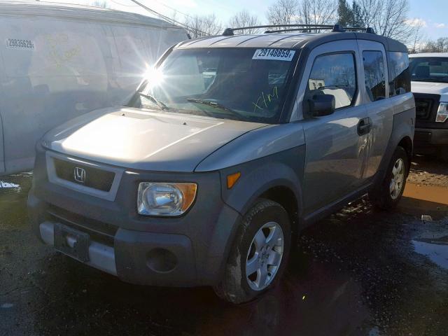 5J6YH17573L006443 - 2003 HONDA ELEMENT EX SILVER photo 2