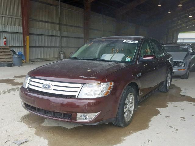 1FAHP24W79G104875 - 2009 FORD TAURUS SEL BROWN photo 2