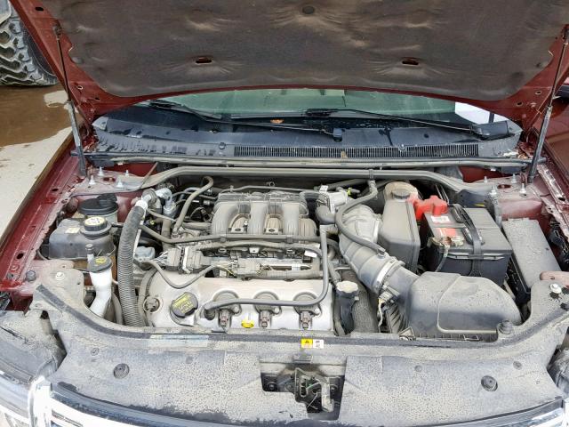 1FAHP24W79G104875 - 2009 FORD TAURUS SEL BROWN photo 7