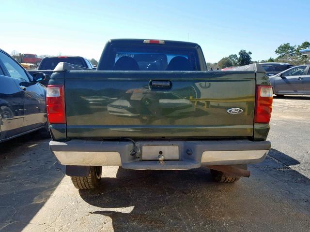 1FTYR10C81TA27388 - 2001 FORD RANGER GREEN photo 6