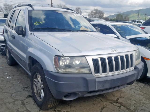 1J4GX48NX4C403788 - 2004 JEEP GRAND CHER GRAY photo 1