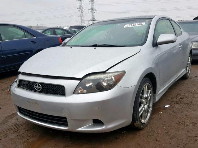 JTKDE167790277909 - 2009 TOYOTA SCION TC SILVER photo 2