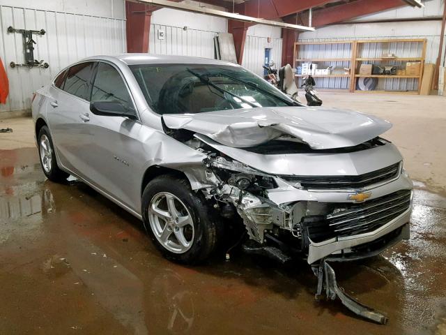 1G1ZB5ST9GF251203 - 2016 CHEVROLET MALIBU LS SILVER photo 1