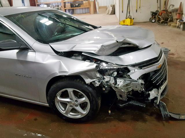 1G1ZB5ST9GF251203 - 2016 CHEVROLET MALIBU LS SILVER photo 9