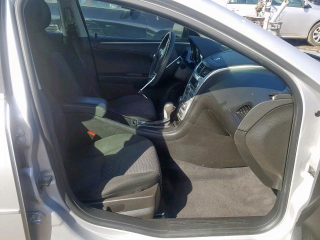 1G1ZC5E00CF345477 - 2012 CHEVROLET MALIBU 1LT ნაცრისფერი ფოტო 5