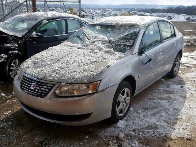 1G8AJ55F27Z128350 - 2007 SATURN ION LEVEL SILVER photo 2