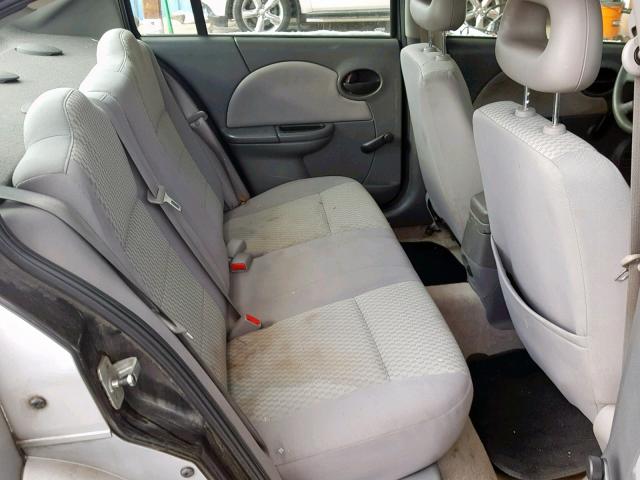 1G8AJ55F27Z128350 - 2007 SATURN ION LEVEL SILVER photo 6