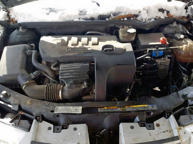 1G8AJ55F27Z128350 - 2007 SATURN ION LEVEL SILVER photo 7