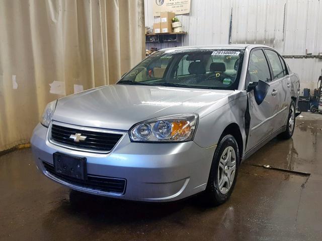 1G1ZS58F97F224942 - 2007 CHEVROLET MALIBU LS SILVER photo 2