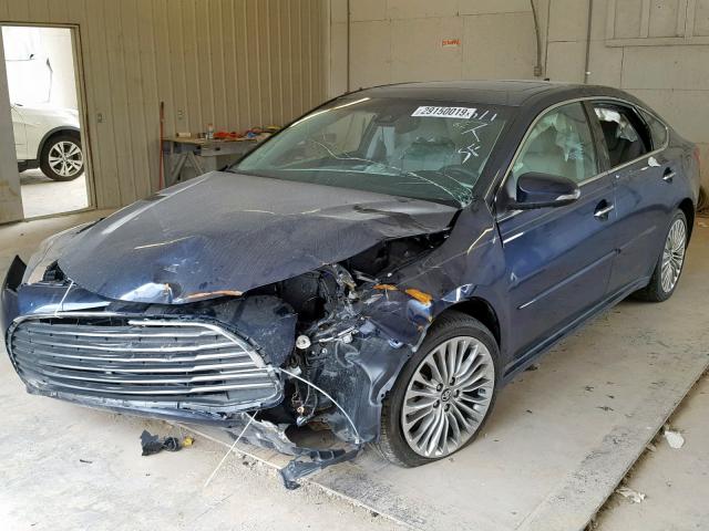 4T1BK1EB4JU275444 - 2018 TOYOTA AVALON XLE BLUE photo 2
