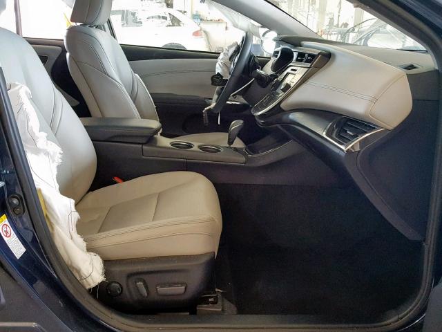 4T1BK1EB4JU275444 - 2018 TOYOTA AVALON XLE BLUE photo 5