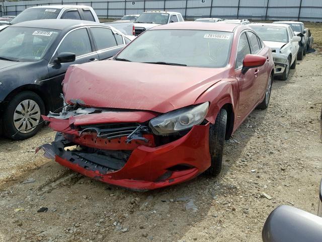 JM1GJ1U50F1179652 - 2015 MAZDA 6 SPORT RED photo 2