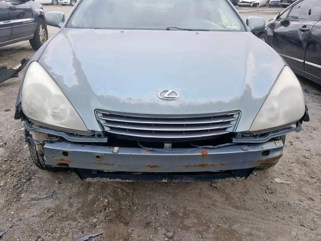 JTHBF30G225024925 - 2002 LEXUS ES 300 GREEN photo 7