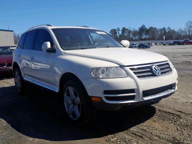 WVGZB77L07D025201 - 2007 VOLKSWAGEN TOUAREG V8 WHITE photo 1