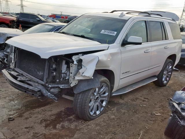 1GKS2CKJXFR655933 - 2015 GMC YUKON DENA WHITE photo 2