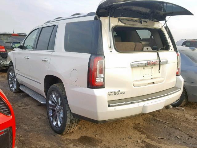 1GKS2CKJXFR655933 - 2015 GMC YUKON DENA WHITE photo 3