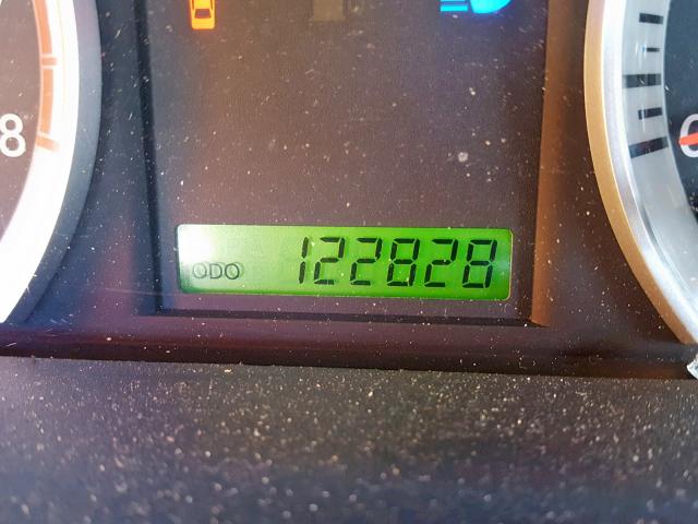 KL1TD56E59B357863 - 2009 CHEVROLET AVEO LS GRAY photo 8