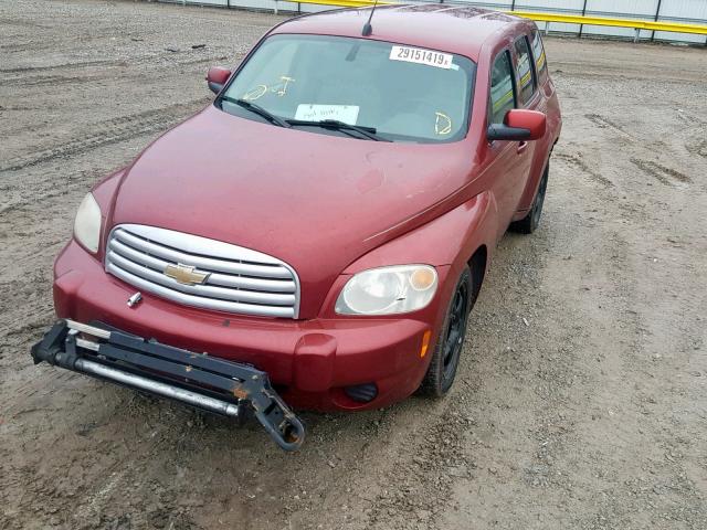 3GNDA23D78S555564 - 2008 CHEVROLET HHR LT RED photo 2