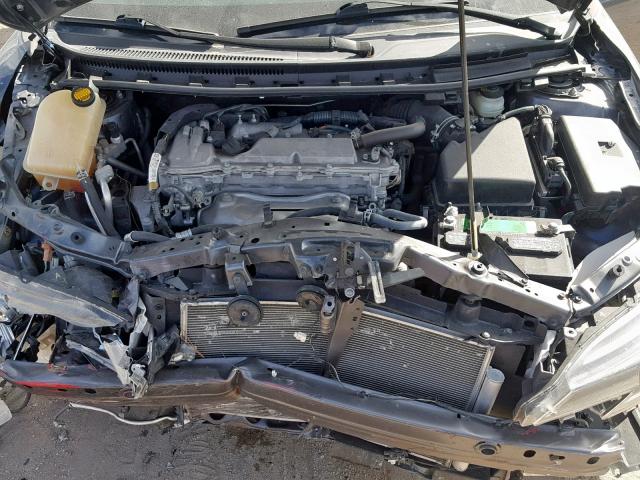 JTKJF5C72E3082305 - 2014 TOYOTA SCION TC GRAY photo 7