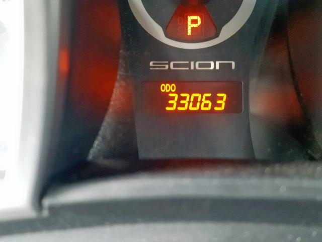 JTKJF5C72E3082305 - 2014 TOYOTA SCION TC GRAY photo 8