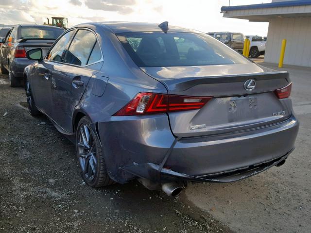 JTHBF1D21F5065068 - 2015 LEXUS IS 250 GRAY photo 3